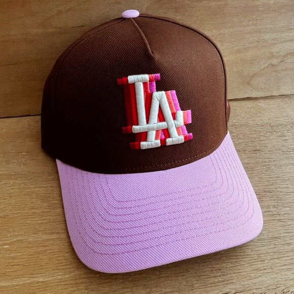 MITCHELL & NESS LA DODGERS OMBRE LOGO 1980 ALL STAR GAME SNAPBACK HAT NEW